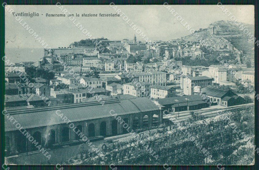 Imperia Ventimiglia Stazione cartolina KV5664 – fronte