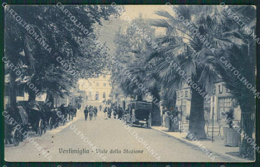 Imperia Ventimiglia Carrozze cartolina KV5665 – fronte