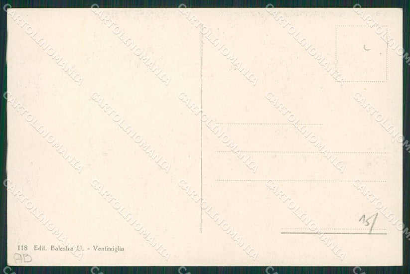 Imperia Ventimiglia cartolina KV5666 – retro