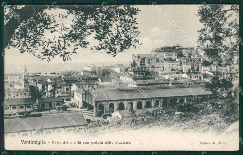 Imperia Ventimiglia Stazione cartolina KV5668 – fronte