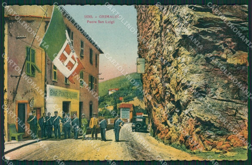 Imperia Ventimiglia Grimaldi Ponte San Luigi Frontiera cartolina KV5675 – fronte