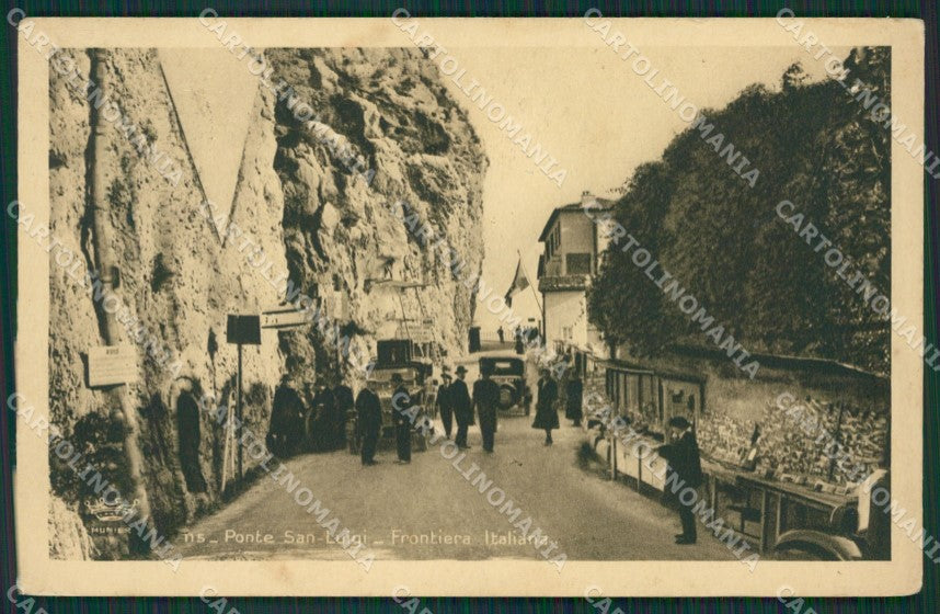 Imperia Ventimiglia Grimaldi Ponte San Luigi PIEGA cartolina KV5677 – fronte