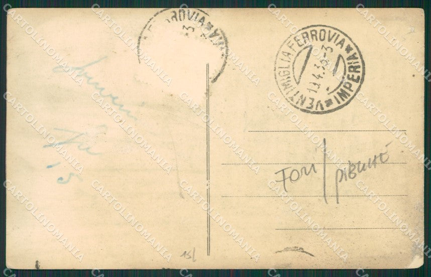 Imperia Ventimiglia Grimaldi Ponte San Luigi FORI PIEGHE cartolina KV5685 – retro