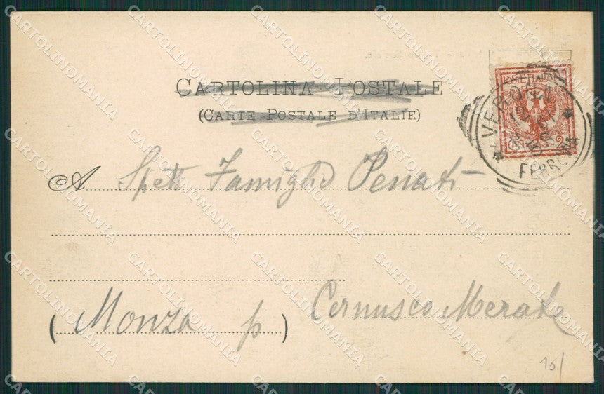 Mantova Città Teatro cartolina KV5721 – retro