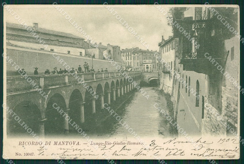 Mantova Città STRAPPINI PIEGHE cartolina KV5723 – fronte