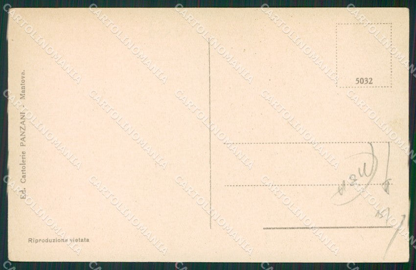 Mantova Città PIEGA cartolina KV5749 – retro