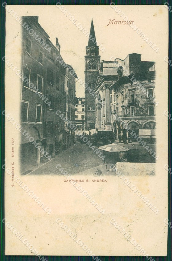 Mantova Città TRACCE UMIDO cartolina KV5755 – fronte