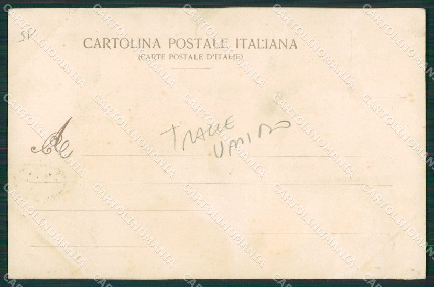 Mantova Città TRACCE UMIDO cartolina KV5755 – retro