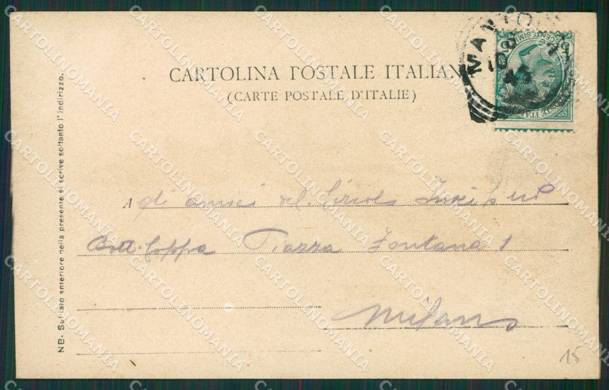 Mantova Città cartolina KV5762 – retro
