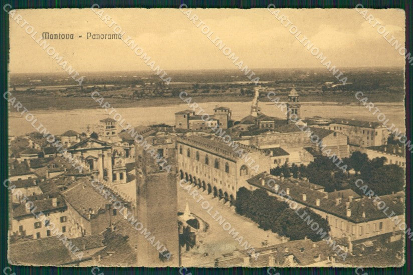 Mantova Città ABRASA cartolina KV5766 – fronte