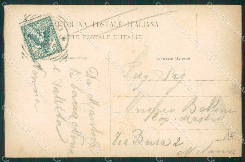 Mantova Città cartolina KV5774 – retro