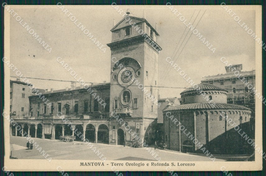 Mantova Città PIEGA cartolina KV5785 – fronte