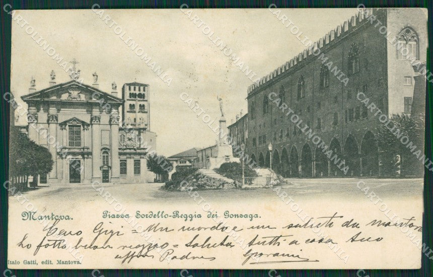 Mantova Città Reggia Gonzaga cartolina KV5811 – fronte