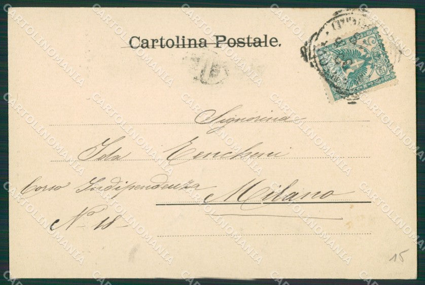 Mantova Città cartolina KV5825 – retro