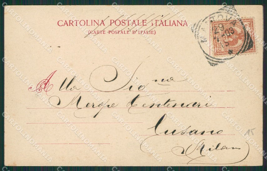 Mantova Città cartolina KV5832 – retro