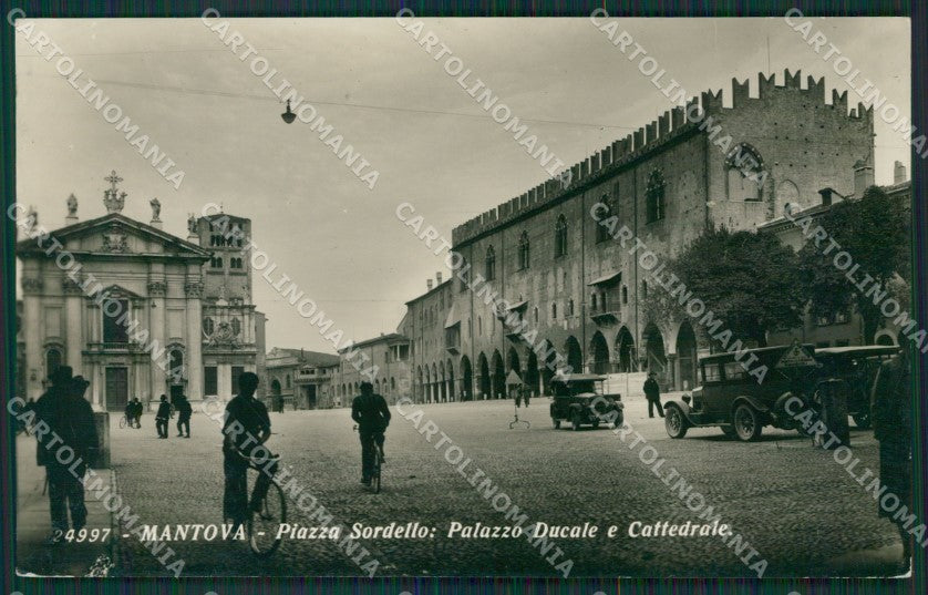 Mantova Città Palazzo Ducale Auto Foto cartolina KV5840 – fronte