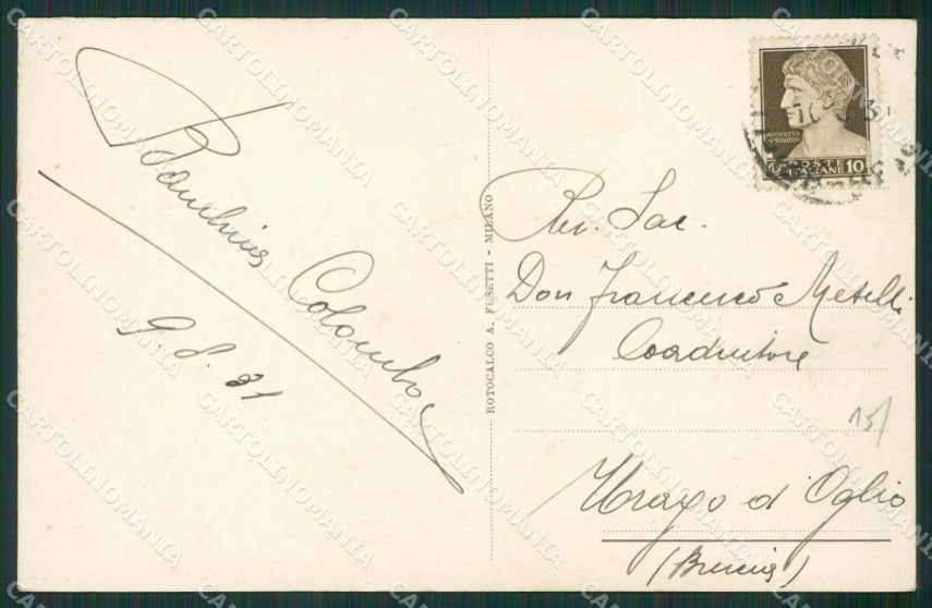 Milano Monza Lentate Villa Cenacolo cartolina KV5860 – retro