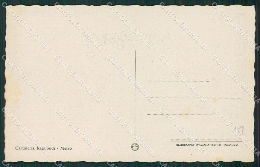 Milano Melzo cartolina KV5862 – retro