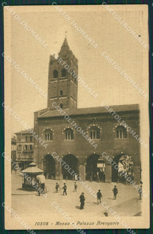 Milano Monza Palazzo Arengario cartolina KV5866 – fronte