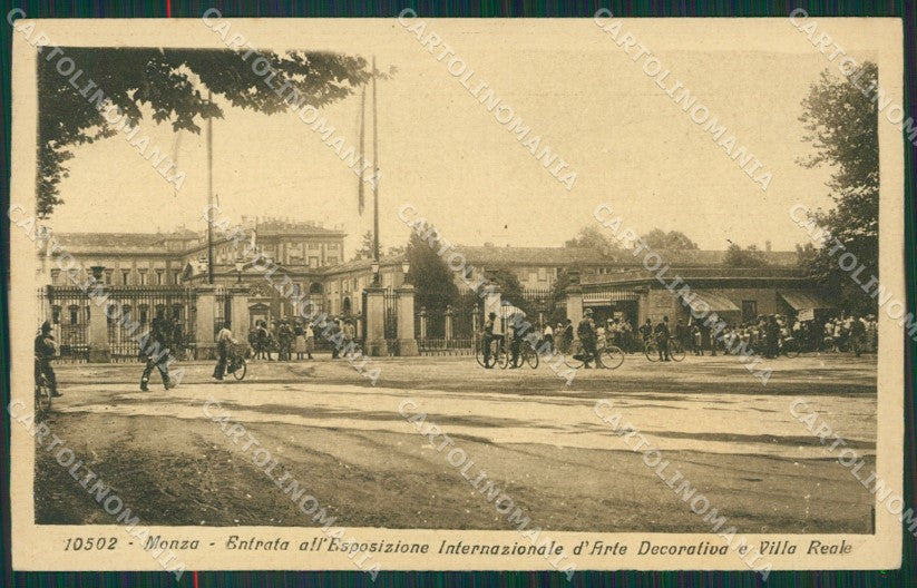 Milano Monza Villa Reale cartolina KV5869 – fronte