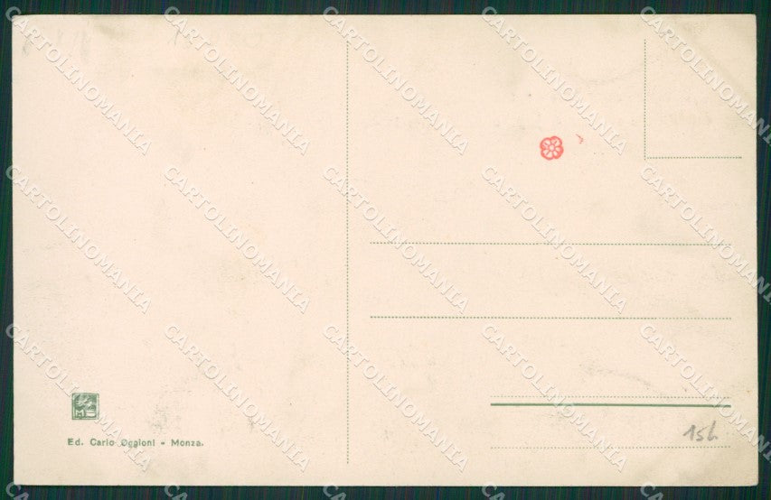 Milano Monza Savoia cartolina KV5890 – retro