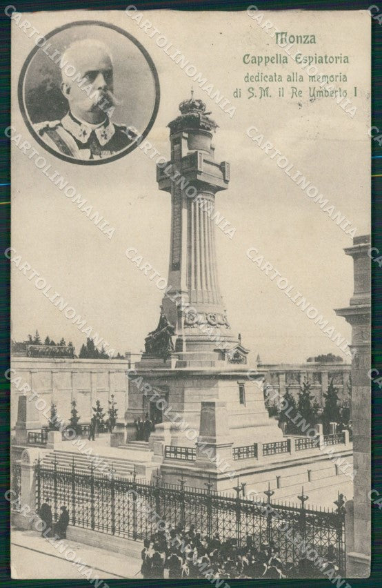 Milano Monza Savoia PIEGHINA cartolina KV5899 – fronte