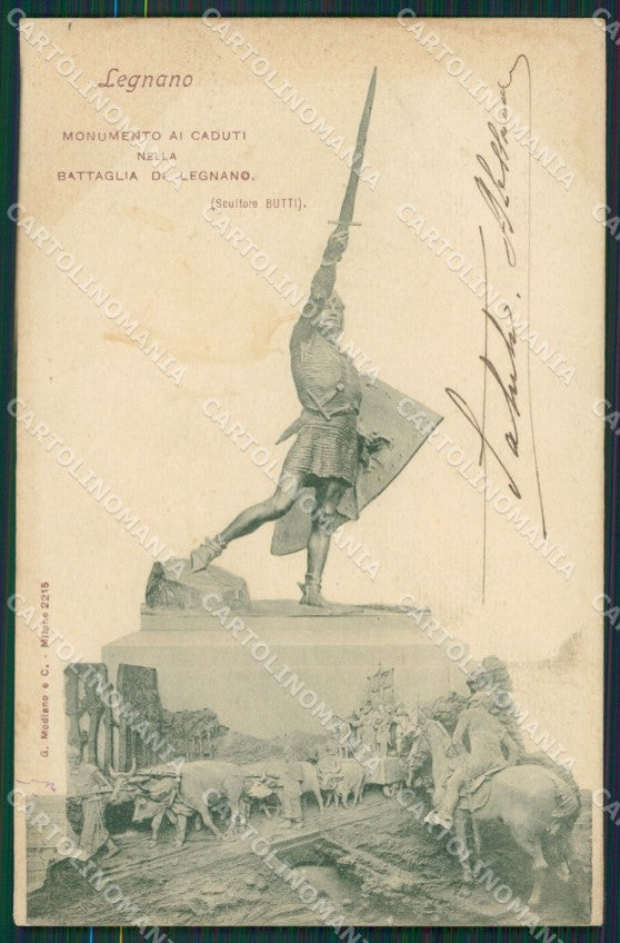 Milano Legnano cartolina KV5924 – fronte