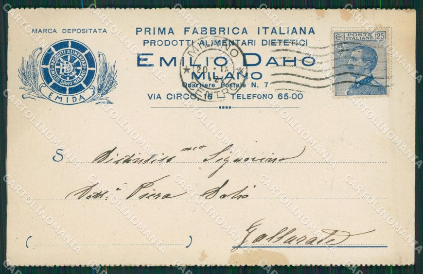 Milano Pubblicitaria ABRASA cartolina KV5925 – fronte