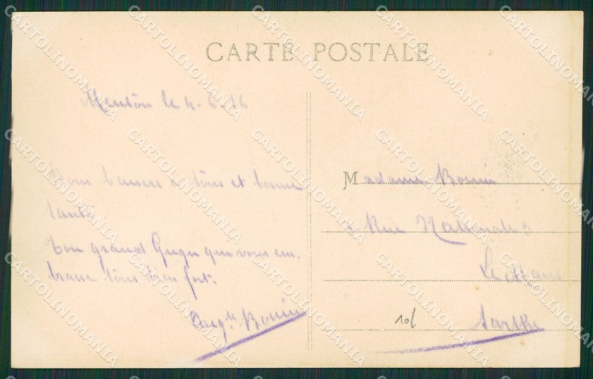 Francia Menton Mentone Costumi cartolina KV5933 – retro