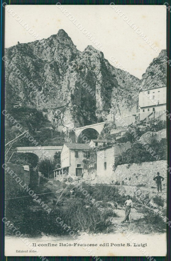 Imperia Ventimiglia Grimaldi Ponte San Luigi Frontiera cartolina KV5940 – fronte
