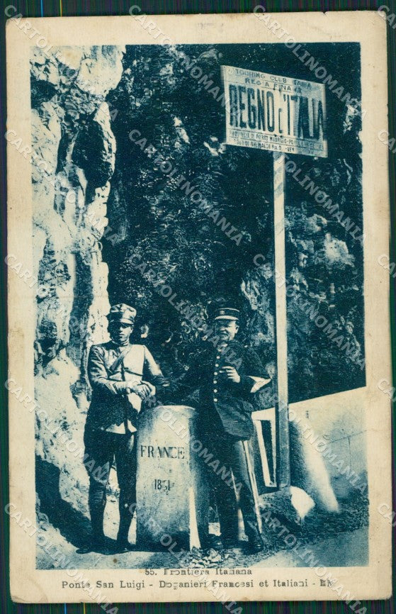 Imperia Ventimiglia Grimaldi Ponte San Luigi Frontiera cartolina KV5948 – fronte