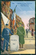Imperia Ventimiglia Grimaldi Ponte San Luigi Frontiera PIEGHINE cartolina KV5949 – fronte