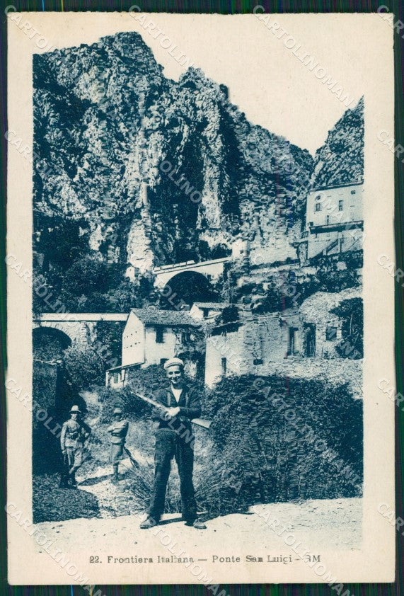 Imperia Ventimiglia Grimaldi Ponte San Luigi Frontiera cartolina KV5950 – fronte