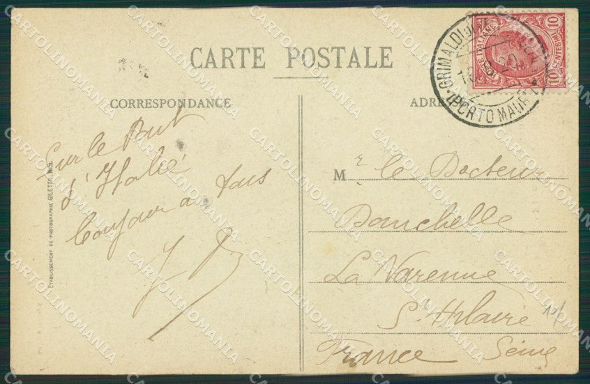 Imperia Ventimiglia Grimaldi Ponte San Luigi Frontiera cartolina KV5952 – retro