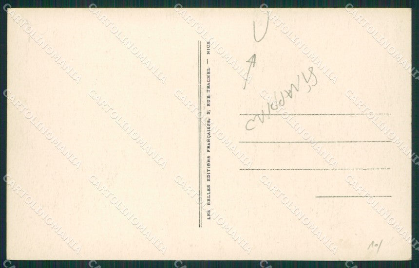 Imperia Ventimiglia Grimaldi Frontiera Auto STRAPPINO cartolina KV5955 – retro