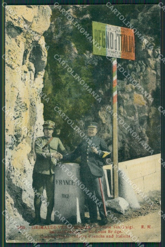 Imperia Ventimiglia Grimaldi Ponte San Luigi Frontiera cartolina KV5959 – fronte