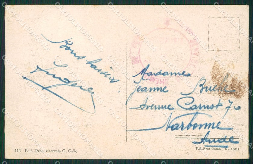 Imperia Ventimiglia Grimaldi Frontiera Saluti da cartolina KV5965 – retro
