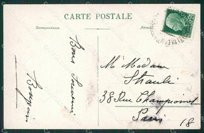 Imperia Ventimiglia Grimaldi Ponte San Luigi Frontiera cartolina KV5970 – retro