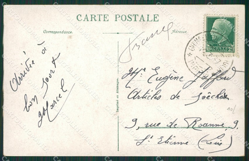 Imperia Ventimiglia Grimaldi Ponte San Luigi Frontiera cartolina KV5973 – retro