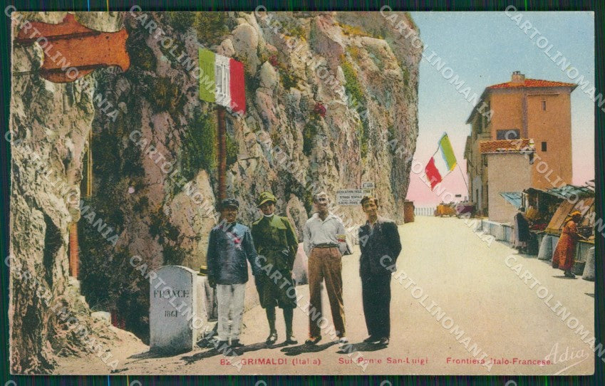 Imperia Ventimiglia Grimaldi Ponte San Luigi Frontiera cartolina KV5978 – fronte