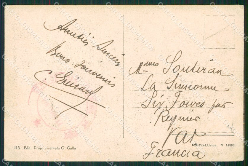 Imperia Ventimiglia Grimaldi Frontiera Saluti da cartolina KV5985 – retro