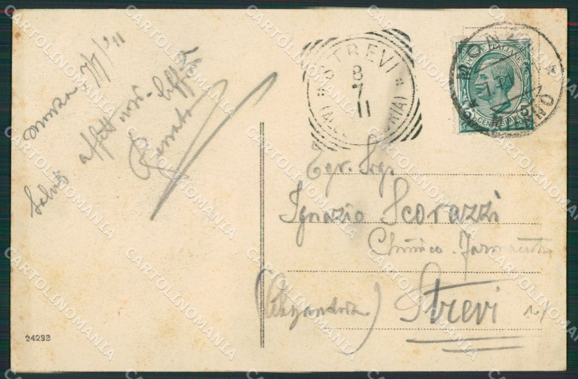Milano Monza Savoia cartolina KV5999 – retro