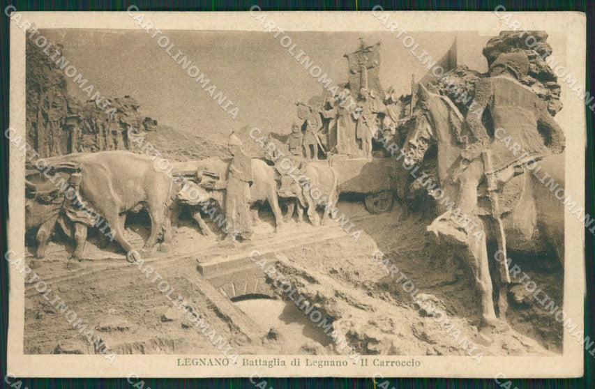 Milano Legnano Battaglia di cartolina KV6017 – fronte