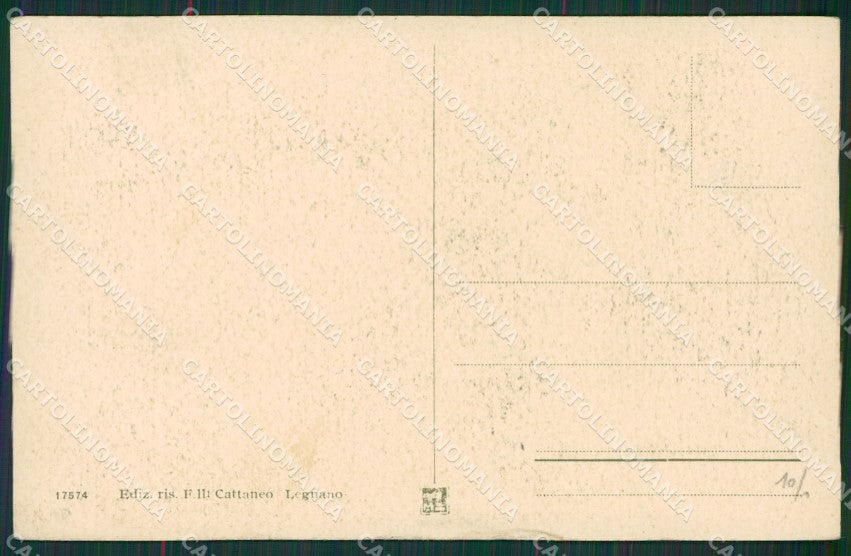 Milano Legnano Battaglia di cartolina KV6017 – retro