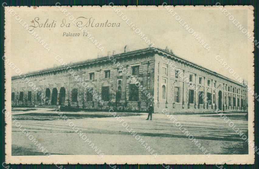 Mantova Città Palazzo del The PIEGA cartolina KV6025 – fronte