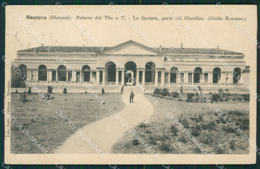 Mantova Città Palazzo del The PIEGHINE cartolina KV6027 – fronte