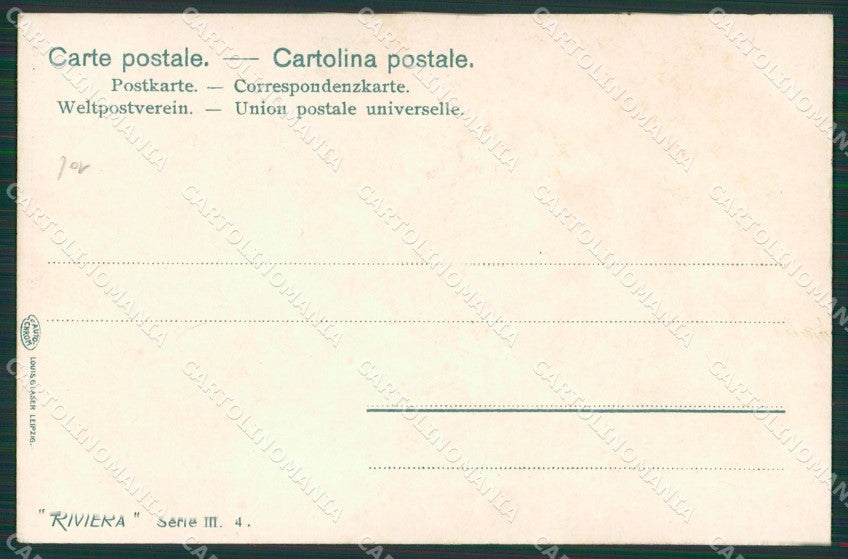 Imperia Ventimiglia Strada per Menton Mentone cartolina KV6052 – retro