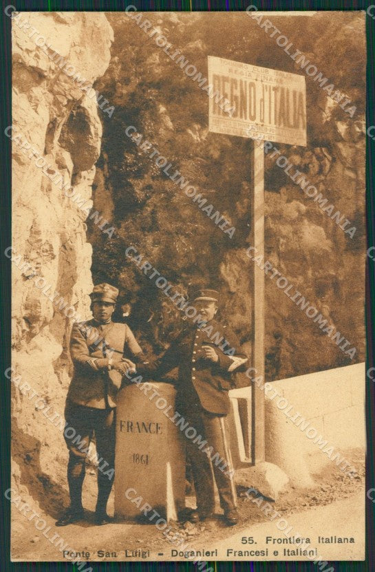 Imperia Ventimiglia Grimaldi Ponte San Luigi Frontiera cartolina KV6058 – fronte