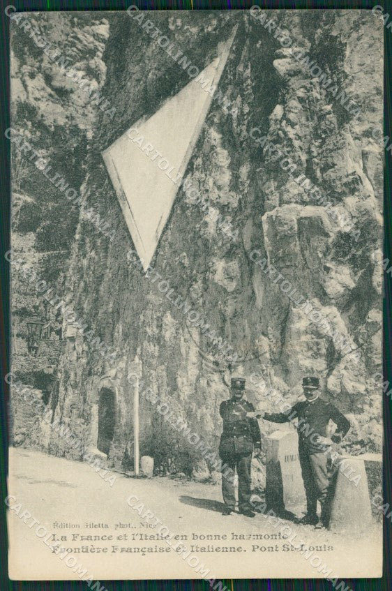 Imperia Ventimiglia Grimaldi Ponte San Luigi Frontiera cartolina KV6059 – fronte