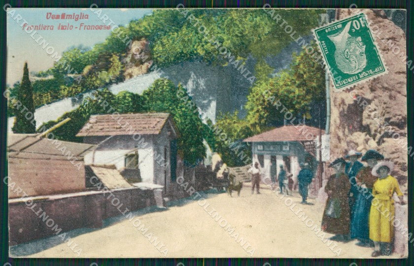Imperia Ventimiglia Frontiera cartolina KV6061 – fronte